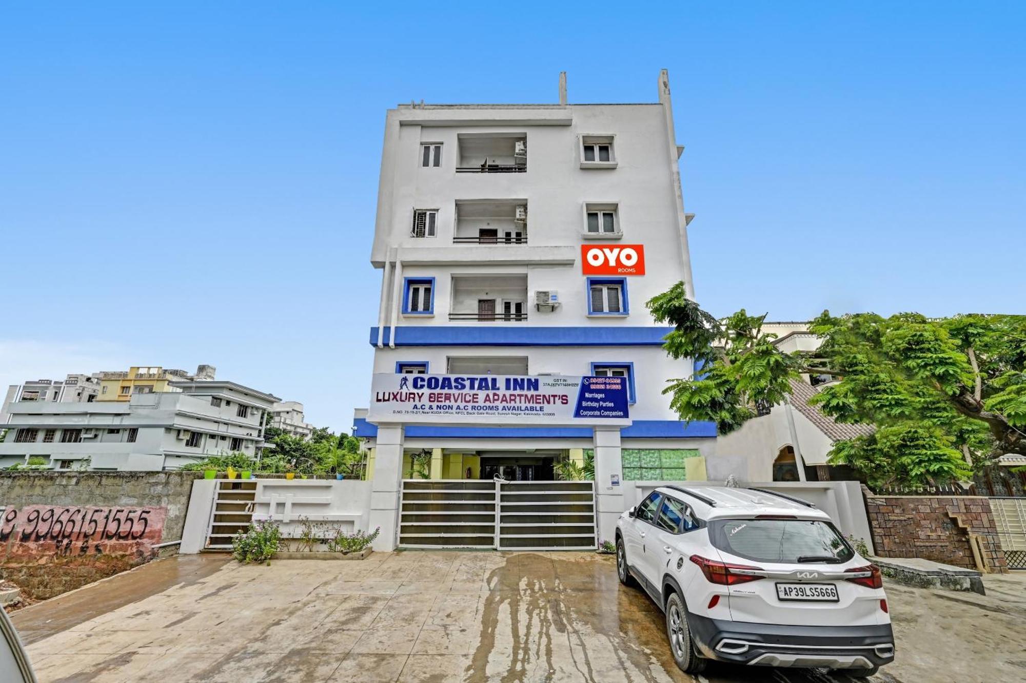 Hotel O Coastal Inn Luxury Service Apartments Kakinada Exterior photo